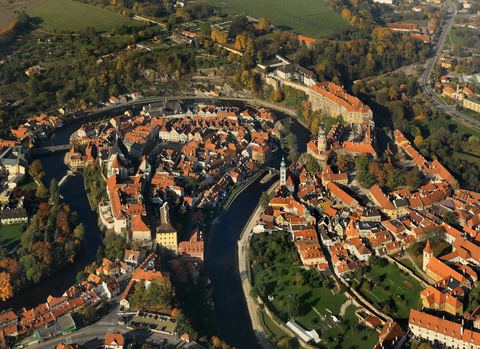 Cesky Krumlov and surroundings