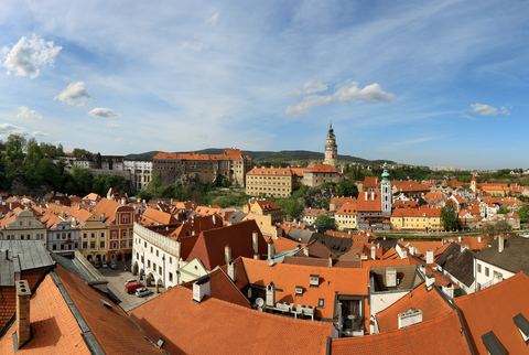 Cesky Krumlov and surroundings