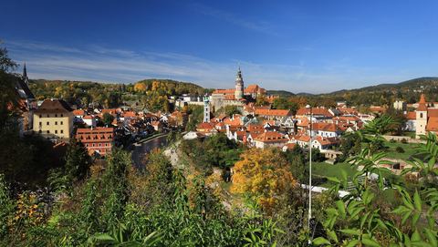 Cesky Krumlov and surroundings