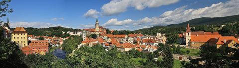 Cesky Krumlov and surroundings