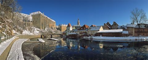 Cesky Krumlov and surroundings